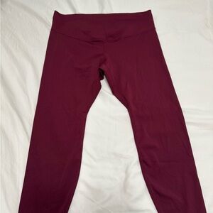 Nike Burgundy Leggings 1X